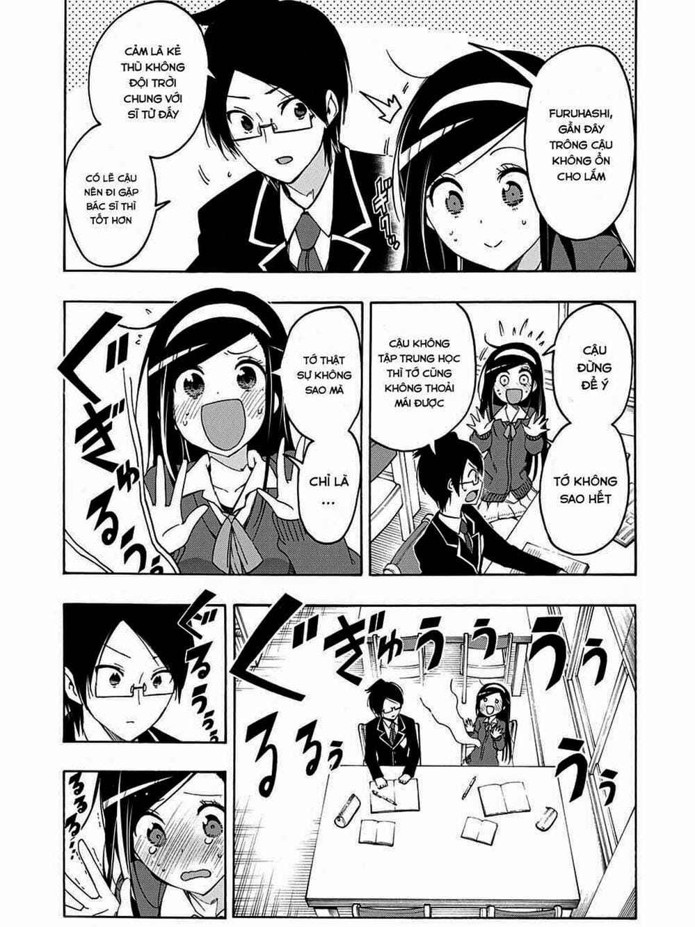 Truyện Tranh Chúng Mình Không Học Nổi - We Can’t Study trang 4