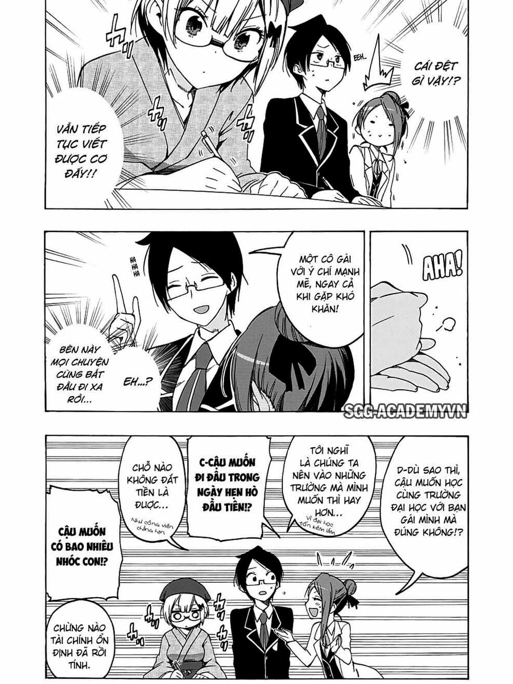 Truyện Tranh Chúng Mình Không Học Nổi - We Can’t Study trang 4