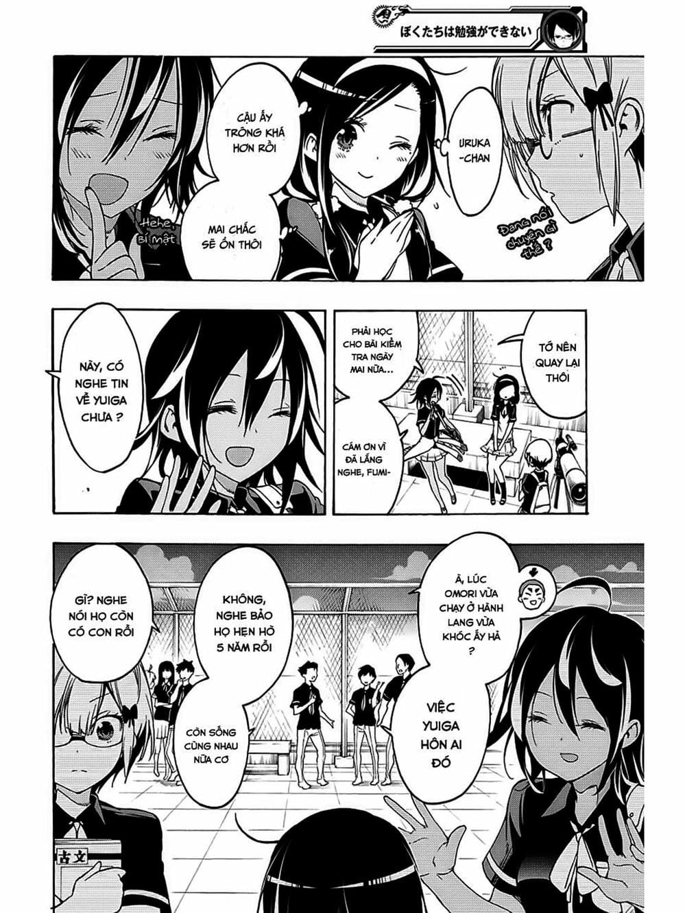 Truyện Tranh Chúng Mình Không Học Nổi - We Can’t Study trang 4