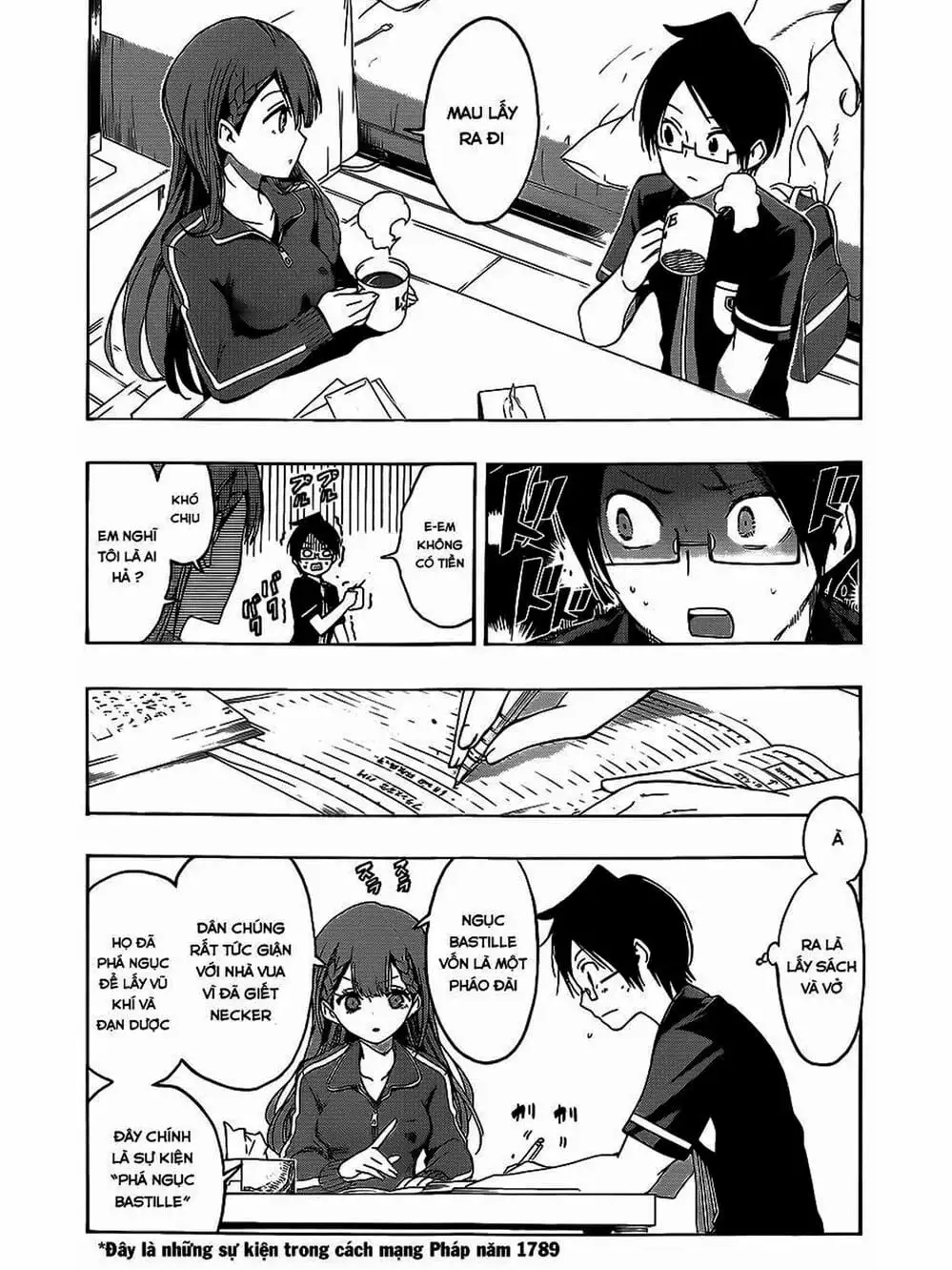 Truyện Tranh Chúng Mình Không Học Nổi - We Can’t Study trang 4