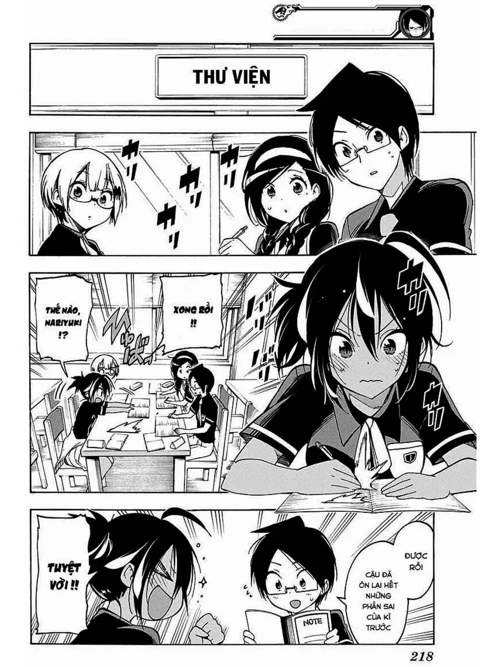 Truyện Tranh Chúng Mình Không Học Nổi - We Can’t Study trang 4