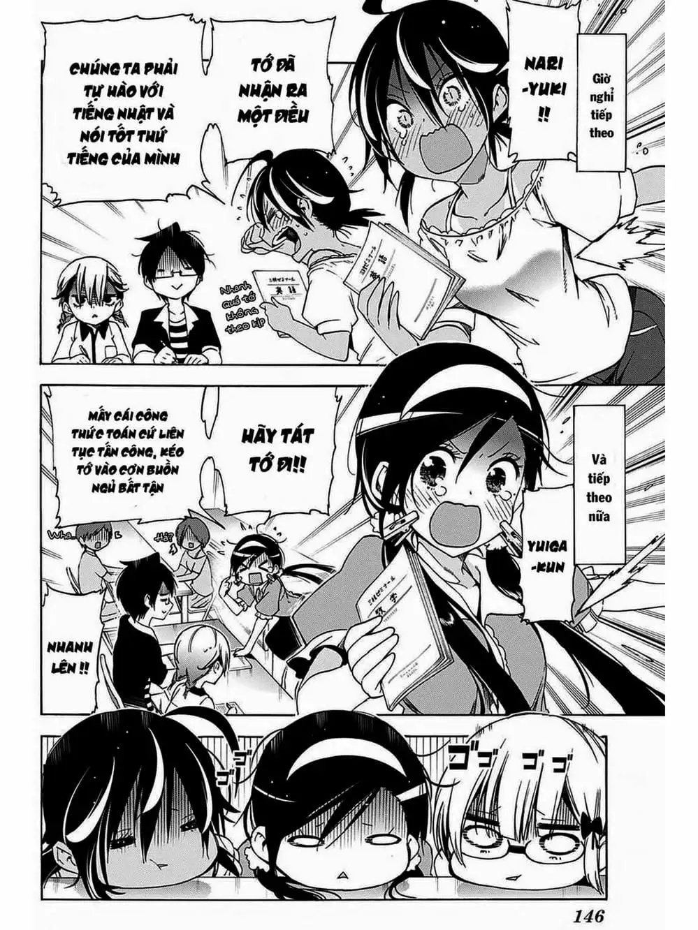 Truyện Tranh Chúng Mình Không Học Nổi - We Can’t Study trang 4