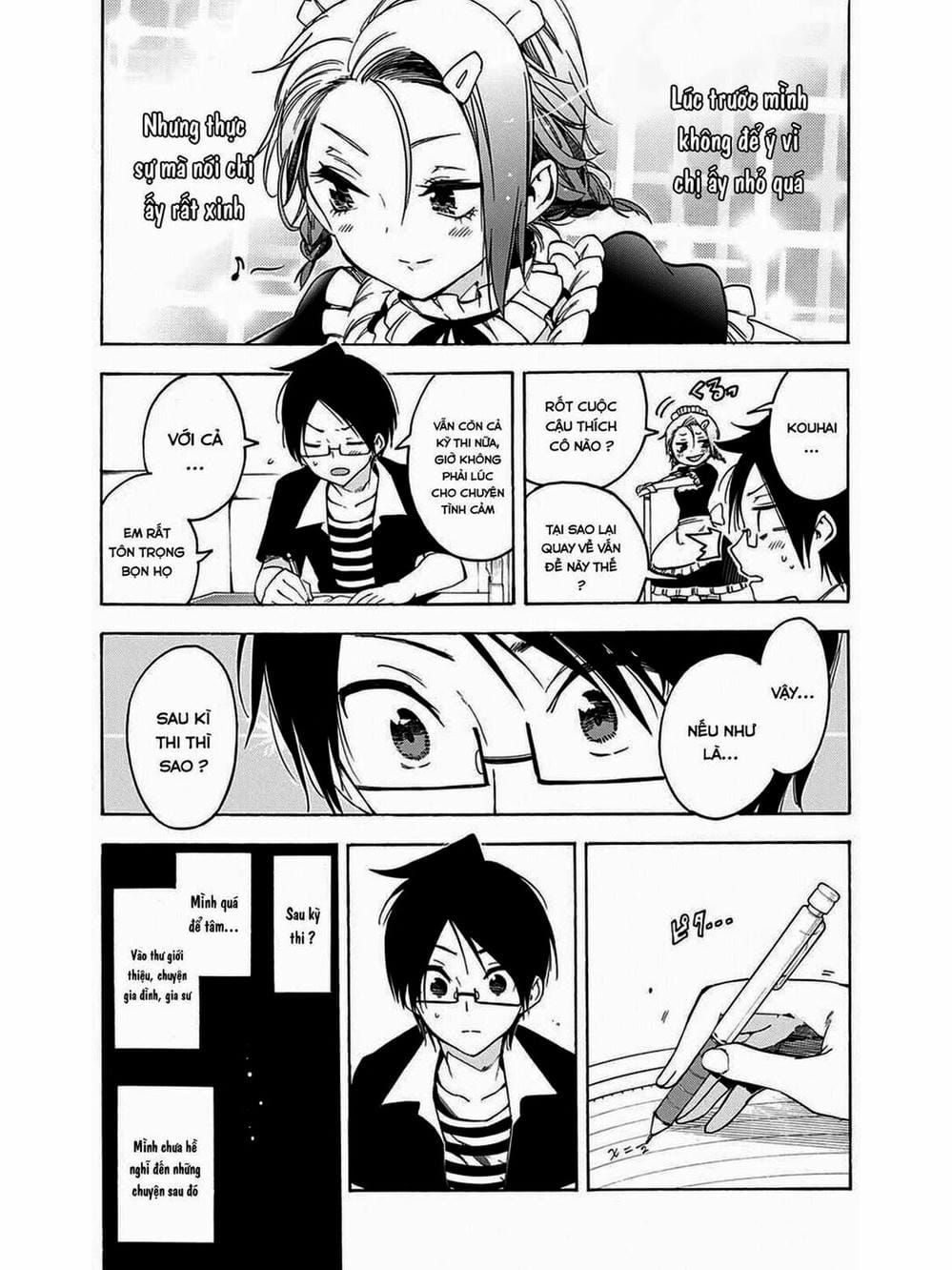 Truyện Tranh Chúng Mình Không Học Nổi - We Can’t Study trang 4