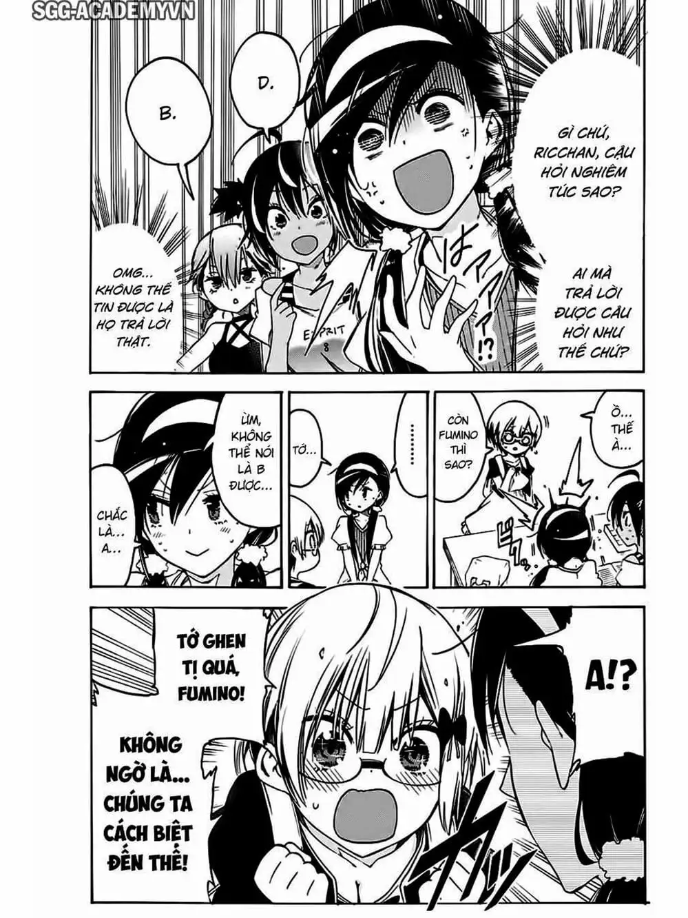 Truyện Tranh Chúng Mình Không Học Nổi - We Can’t Study trang 4