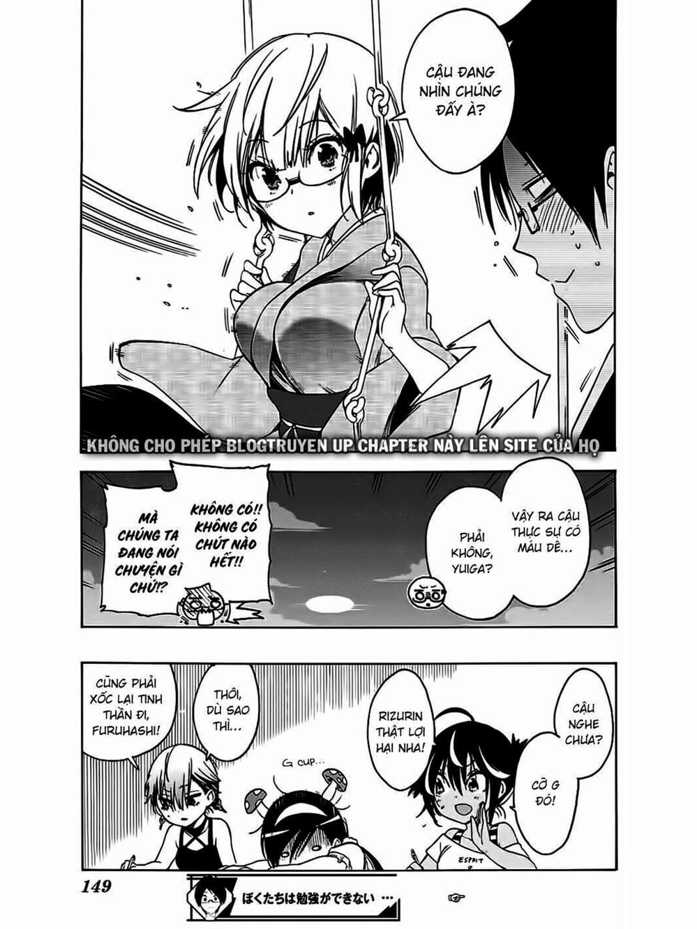 Truyện Tranh Chúng Mình Không Học Nổi - We Can’t Study trang 4