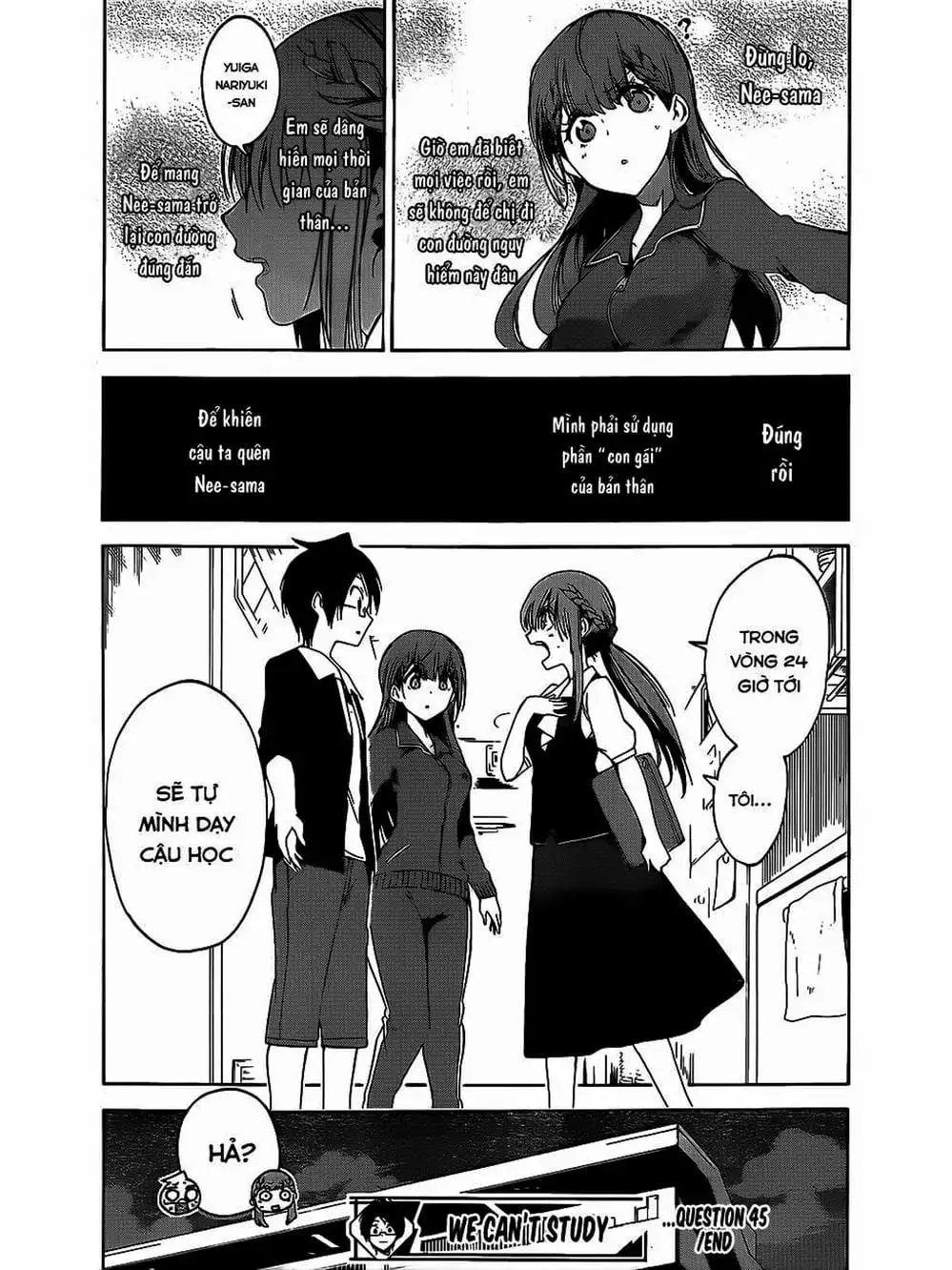 Truyện Tranh Chúng Mình Không Học Nổi - We Can’t Study trang 4
