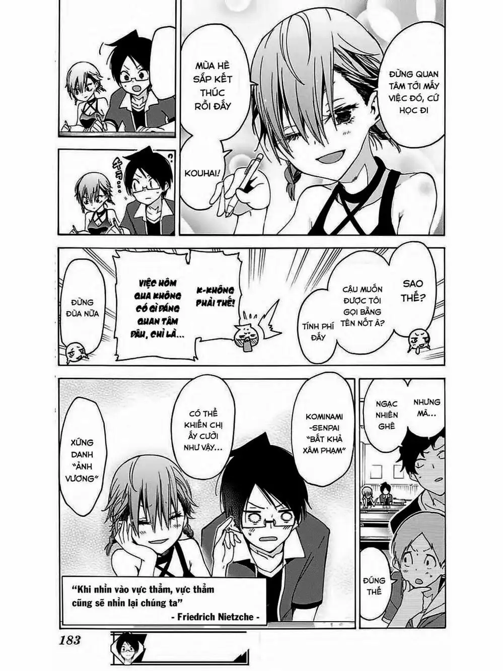 Truyện Tranh Chúng Mình Không Học Nổi - We Can’t Study trang 4