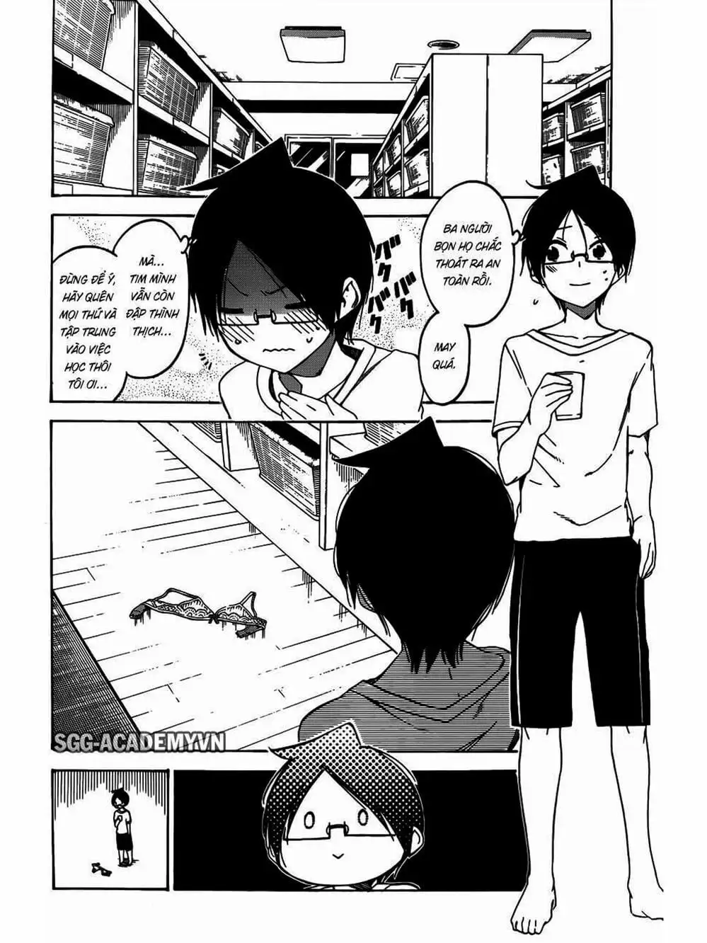 Truyện Tranh Chúng Mình Không Học Nổi - We Can’t Study trang 4