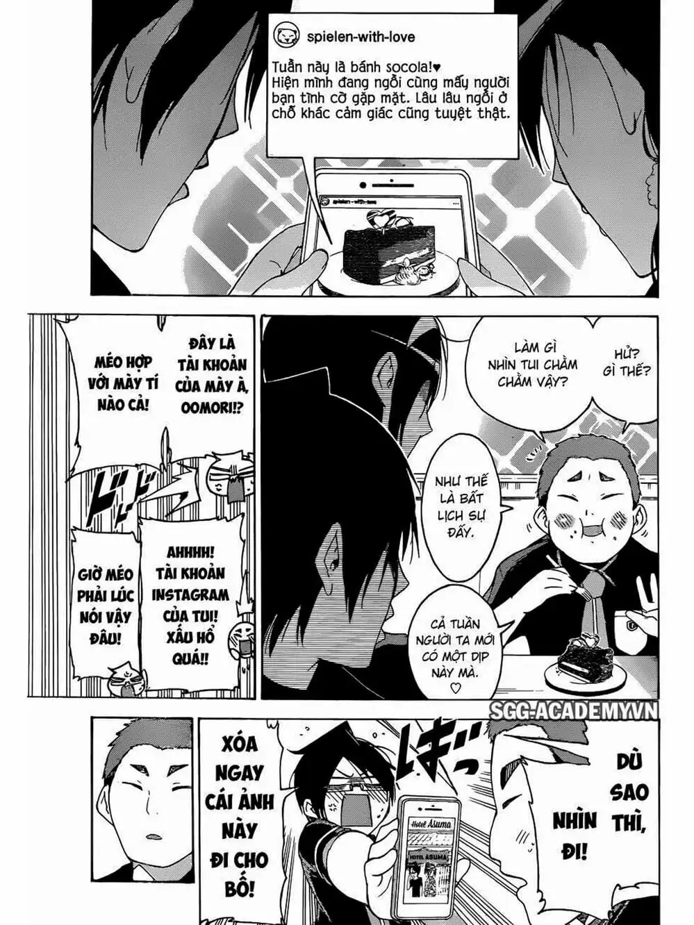 Truyện Tranh Chúng Mình Không Học Nổi - We Can’t Study trang 4