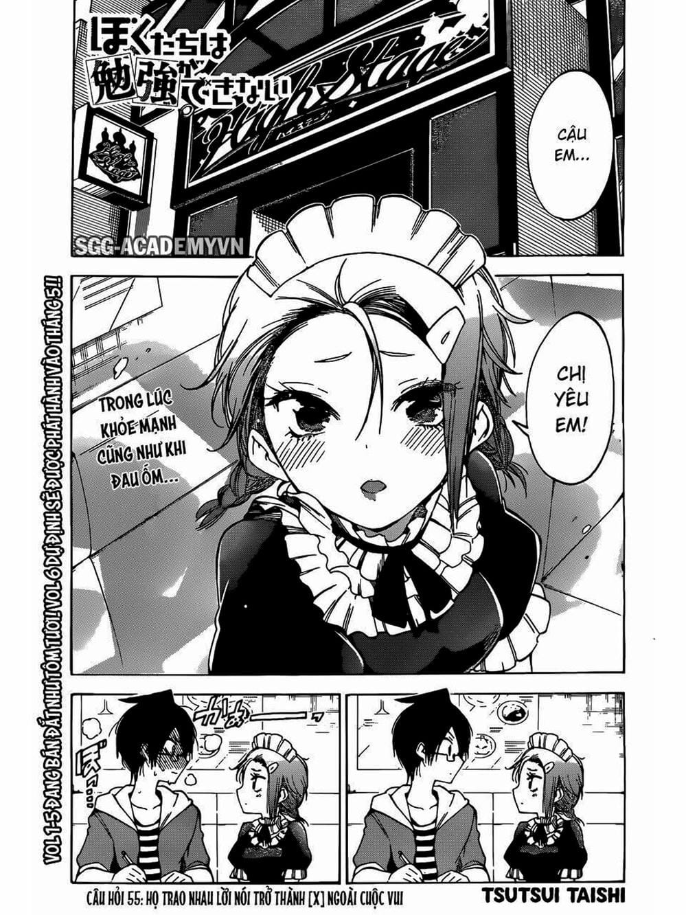 Truyện Tranh Chúng Mình Không Học Nổi - We Can’t Study trang 4