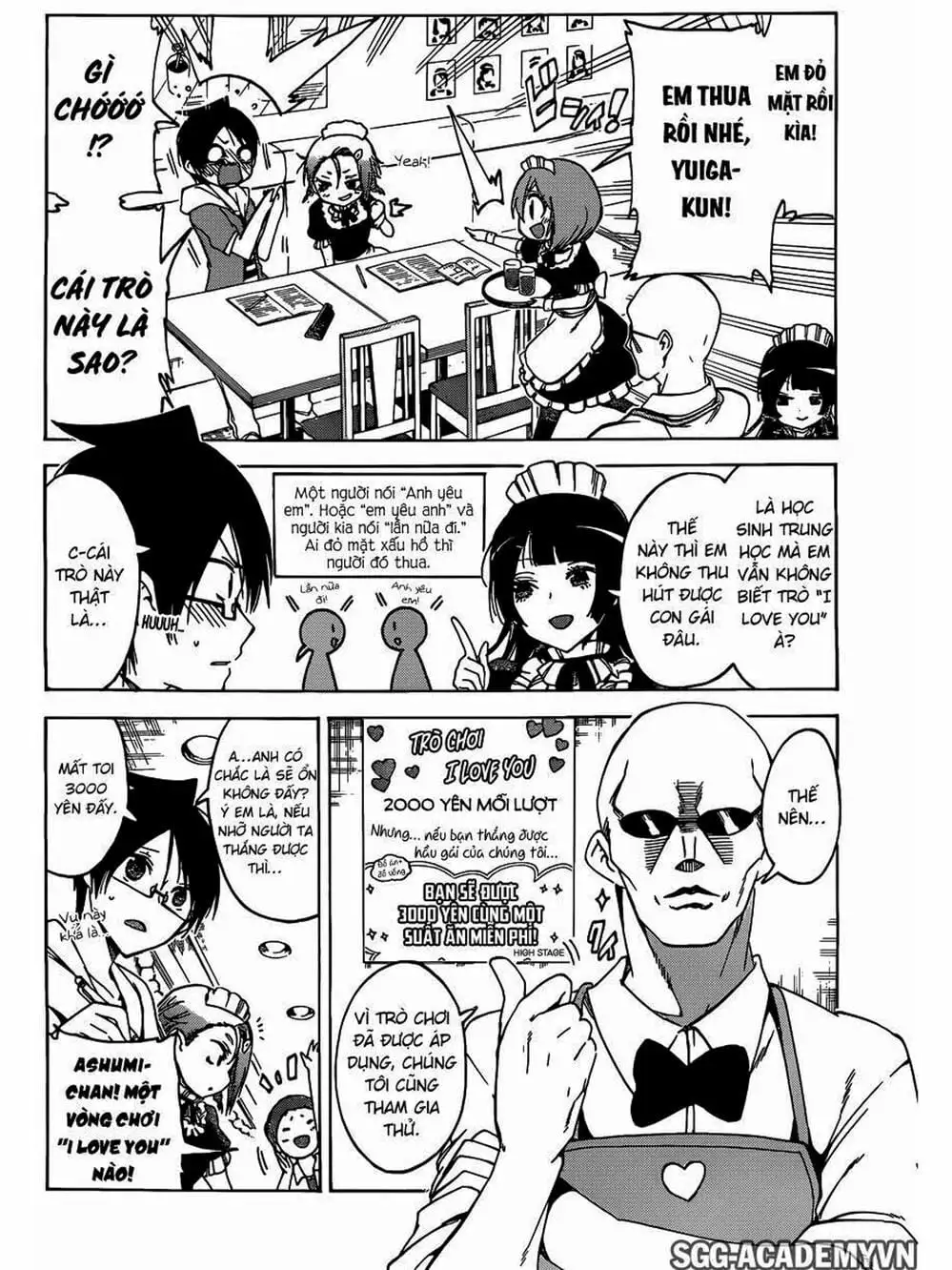 Truyện Tranh Chúng Mình Không Học Nổi - We Can’t Study trang 4