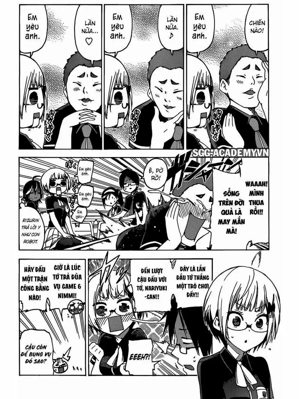 Truyện Tranh Chúng Mình Không Học Nổi - We Can’t Study trang 4