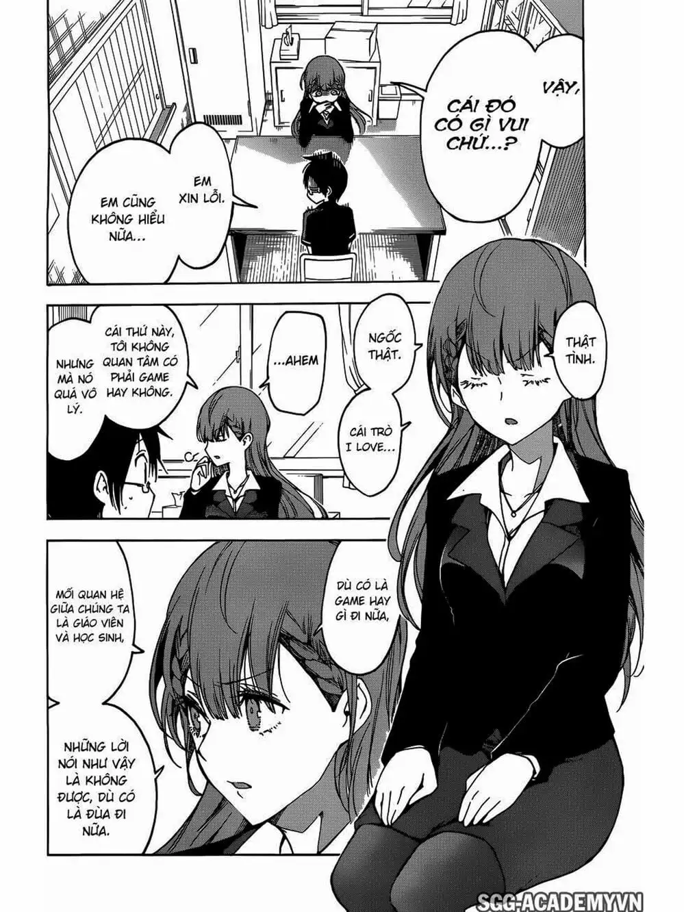 Truyện Tranh Chúng Mình Không Học Nổi - We Can’t Study trang 4