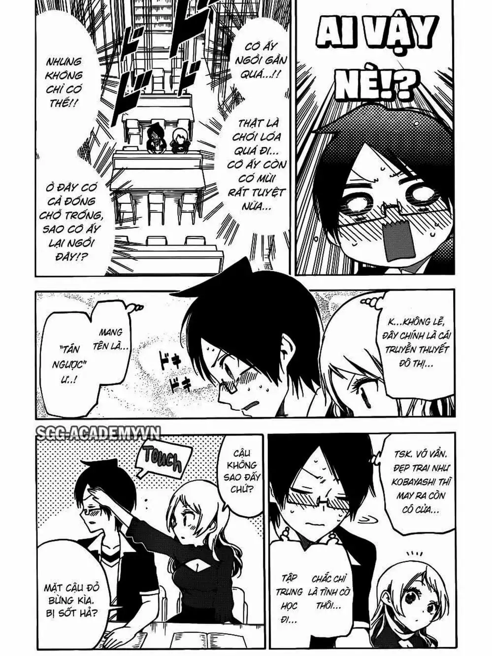 Truyện Tranh Chúng Mình Không Học Nổi - We Can’t Study trang 4