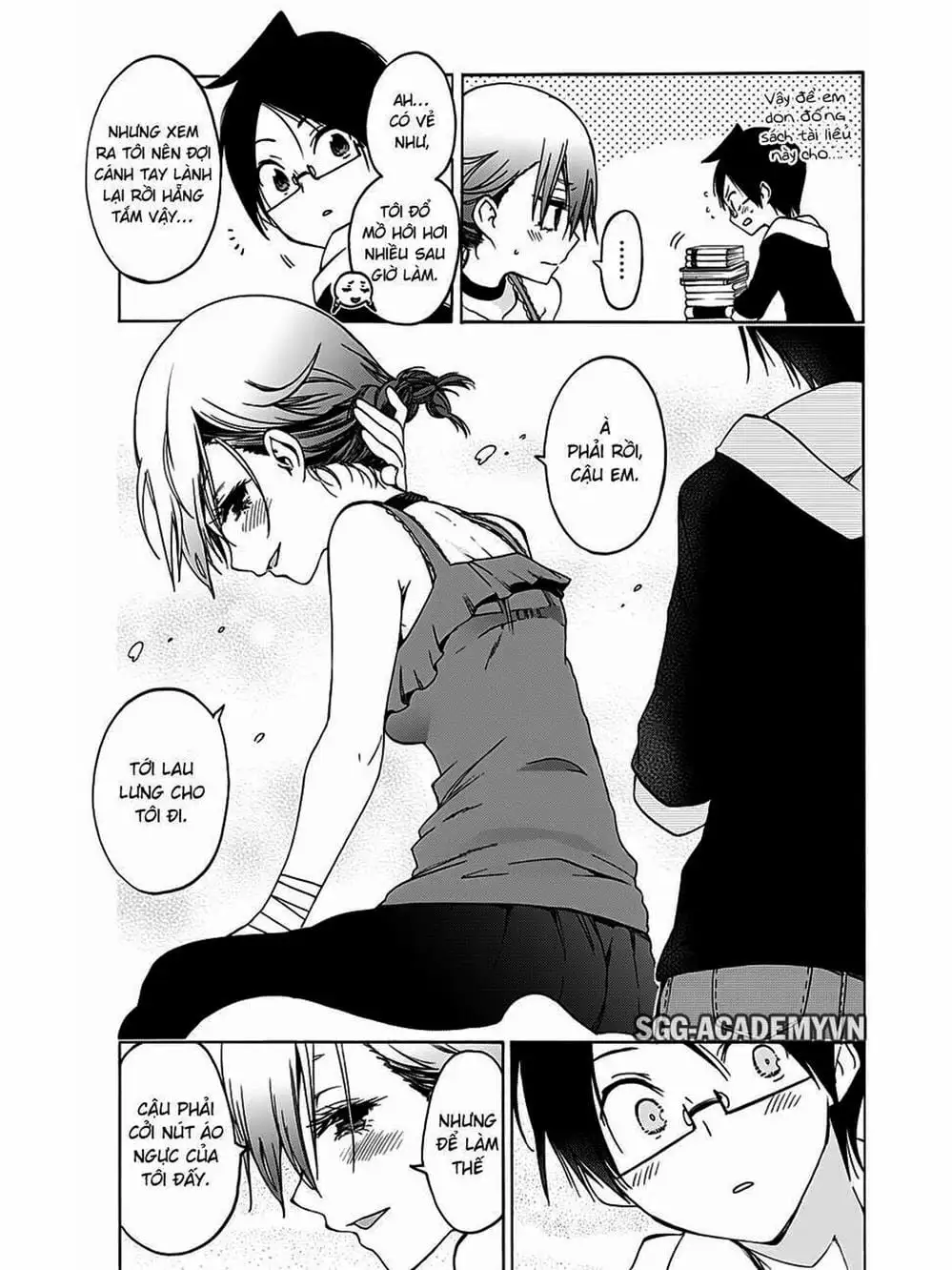 Truyện Tranh Chúng Mình Không Học Nổi - We Can’t Study trang 4