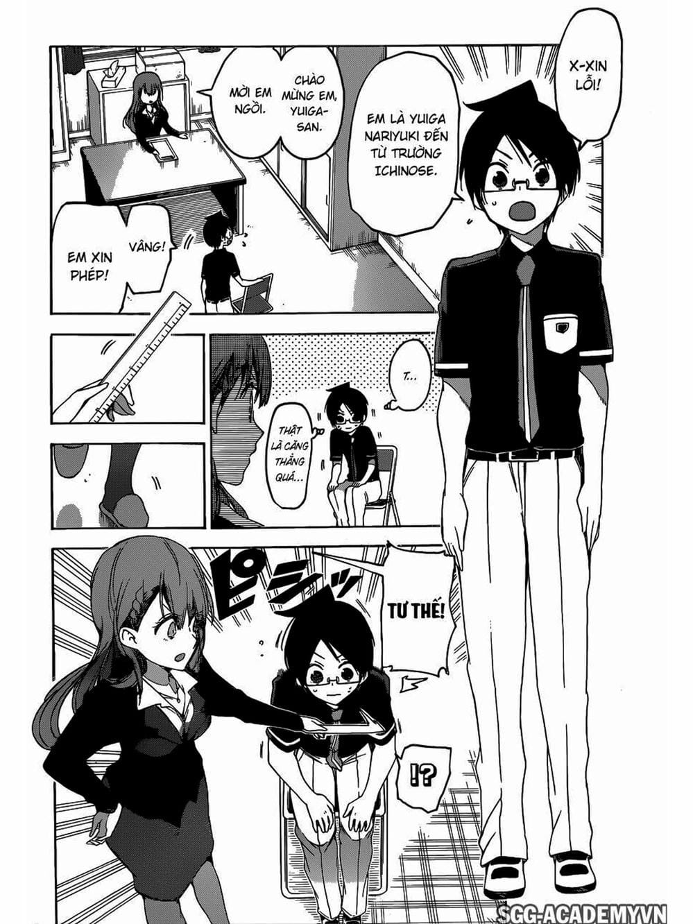 Truyện Tranh Chúng Mình Không Học Nổi - We Can’t Study trang 4