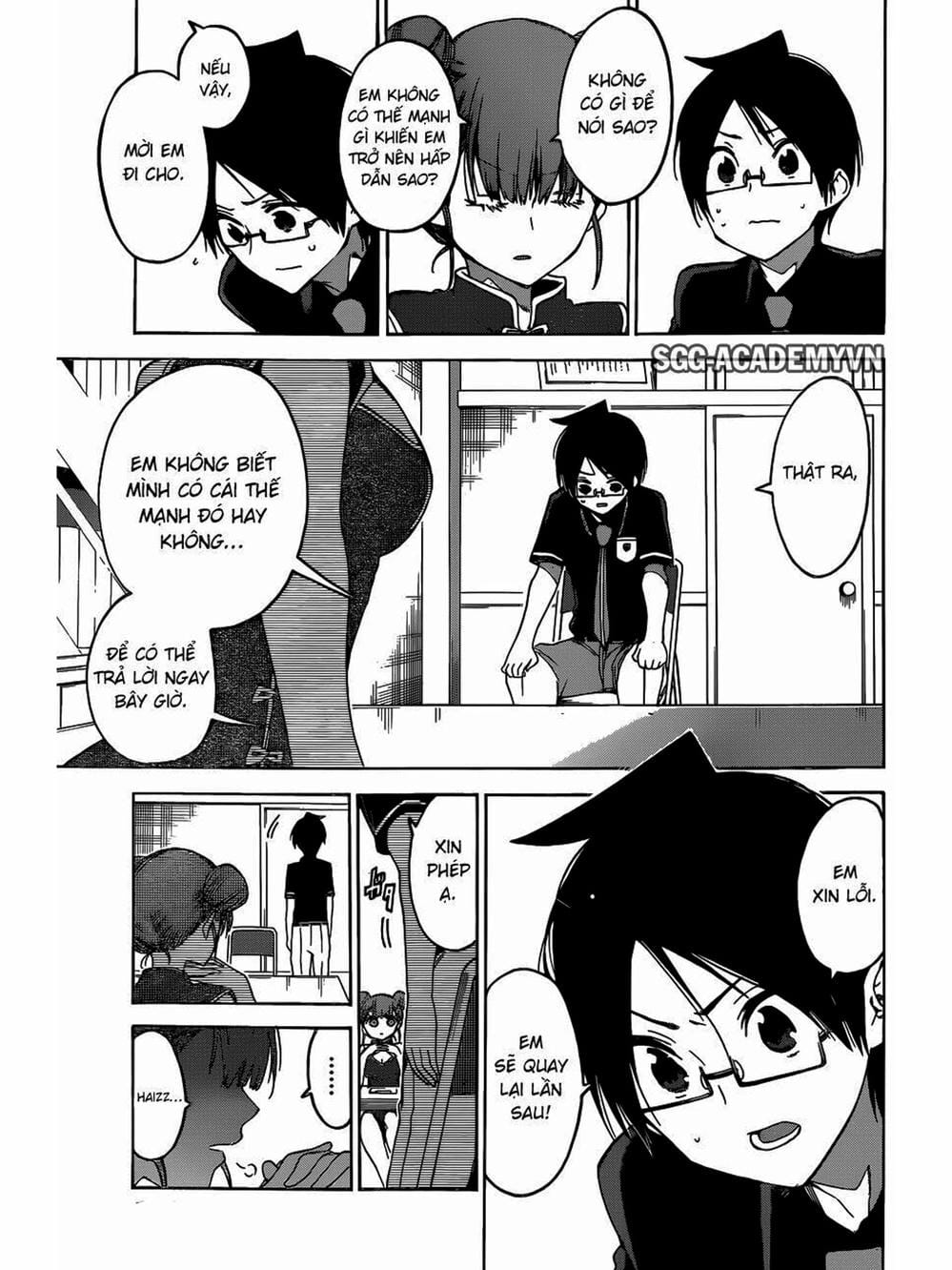 Truyện Tranh Chúng Mình Không Học Nổi - We Can’t Study trang 4