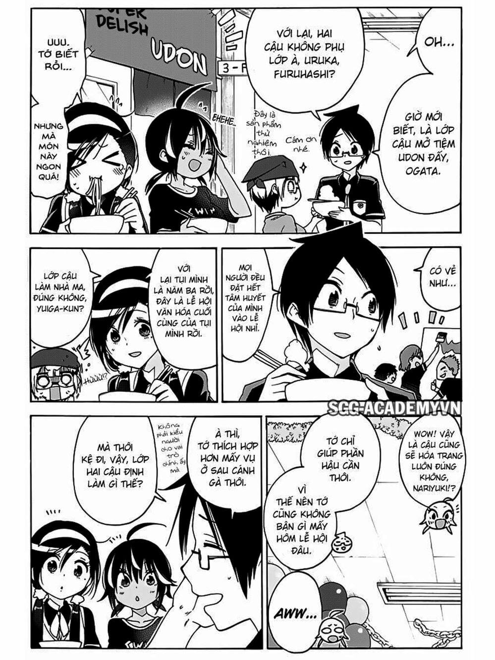 Truyện Tranh Chúng Mình Không Học Nổi - We Can’t Study trang 4