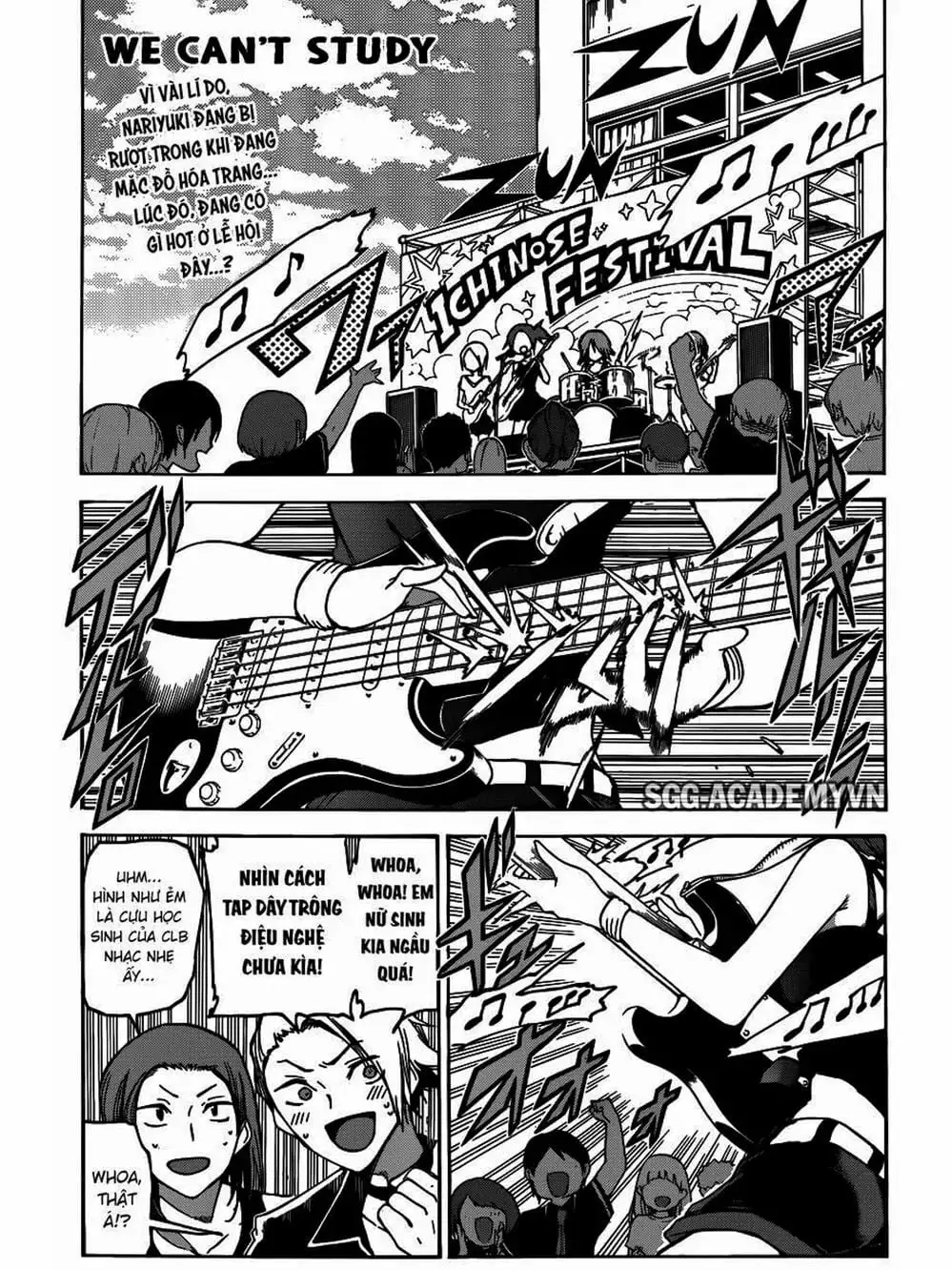 Truyện Tranh Chúng Mình Không Học Nổi - We Can’t Study trang 4