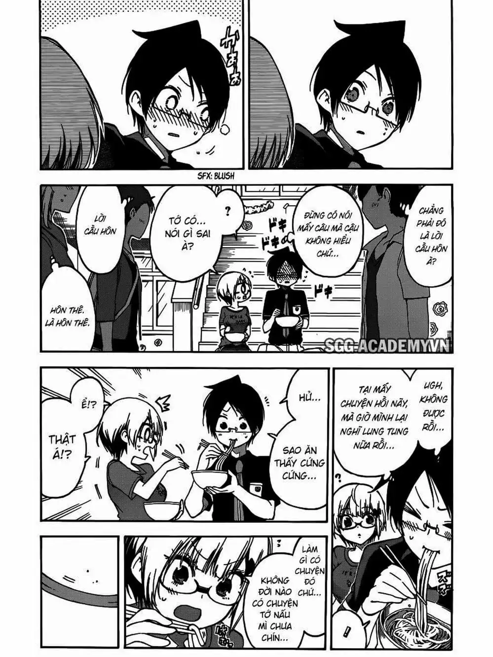 Truyện Tranh Chúng Mình Không Học Nổi - We Can’t Study trang 4