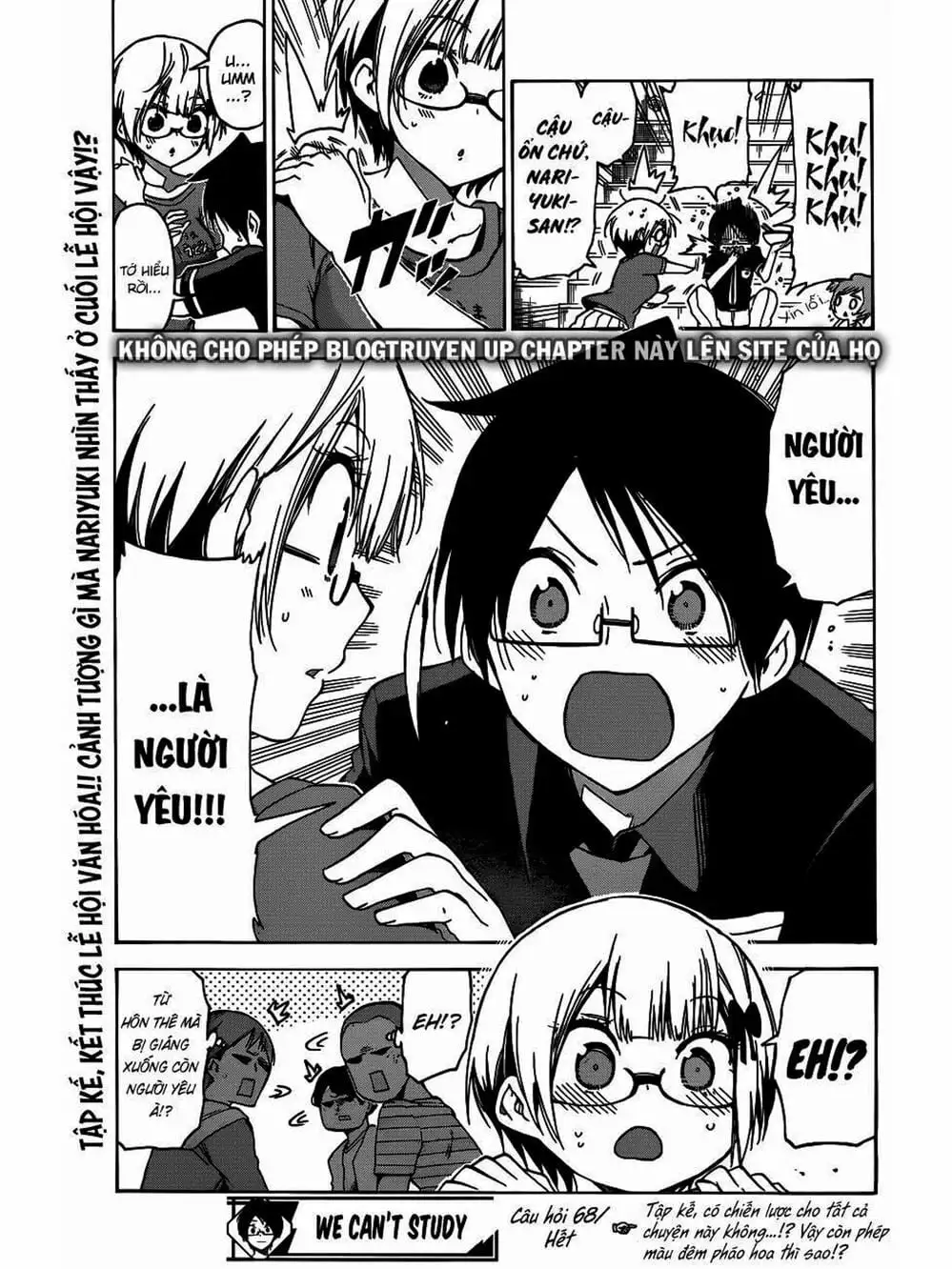 Truyện Tranh Chúng Mình Không Học Nổi - We Can’t Study trang 4