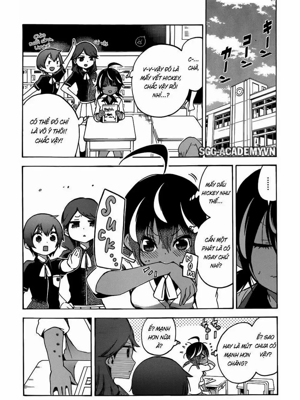 Truyện Tranh Chúng Mình Không Học Nổi - We Can’t Study trang 4