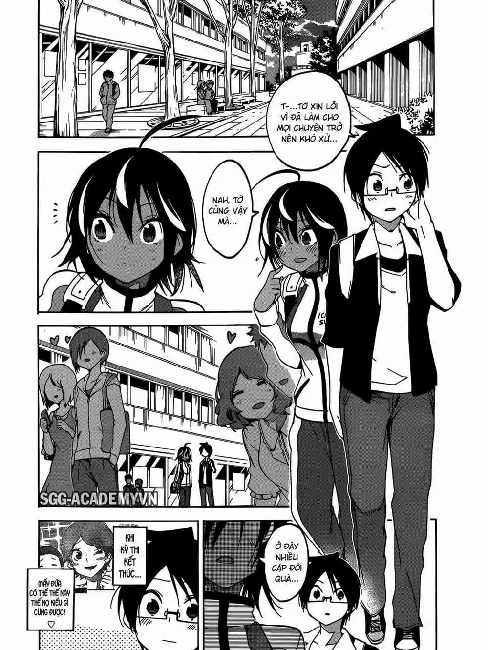 Truyện Tranh Chúng Mình Không Học Nổi - We Can’t Study trang 4