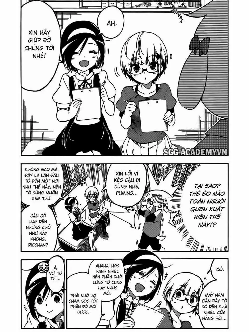 Truyện Tranh Chúng Mình Không Học Nổi - We Can’t Study trang 4