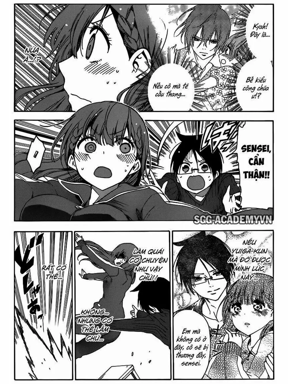 Truyện Tranh Chúng Mình Không Học Nổi - We Can’t Study trang 4