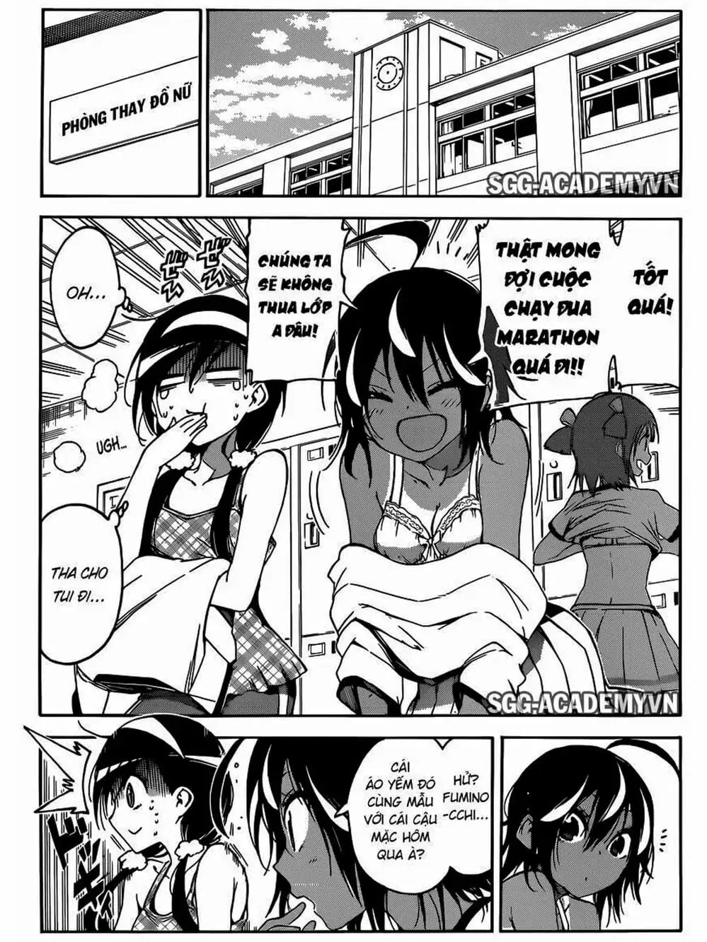 Truyện Tranh Chúng Mình Không Học Nổi - We Can’t Study trang 4