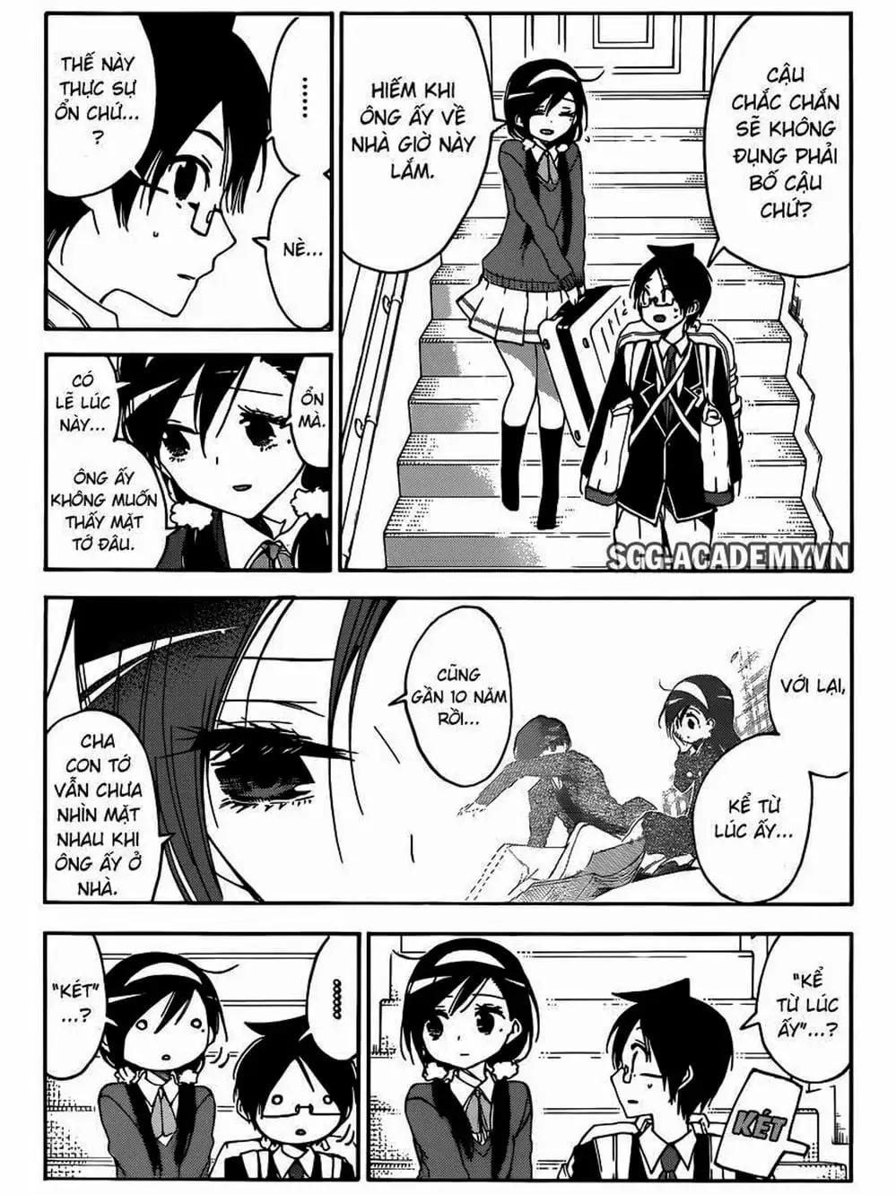 Truyện Tranh Chúng Mình Không Học Nổi - We Can’t Study trang 4