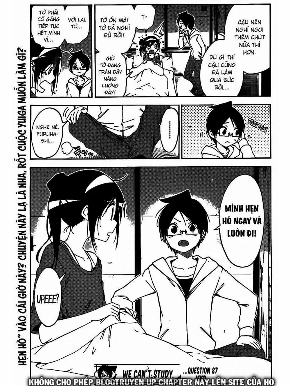 Truyện Tranh Chúng Mình Không Học Nổi - We Can’t Study trang 4