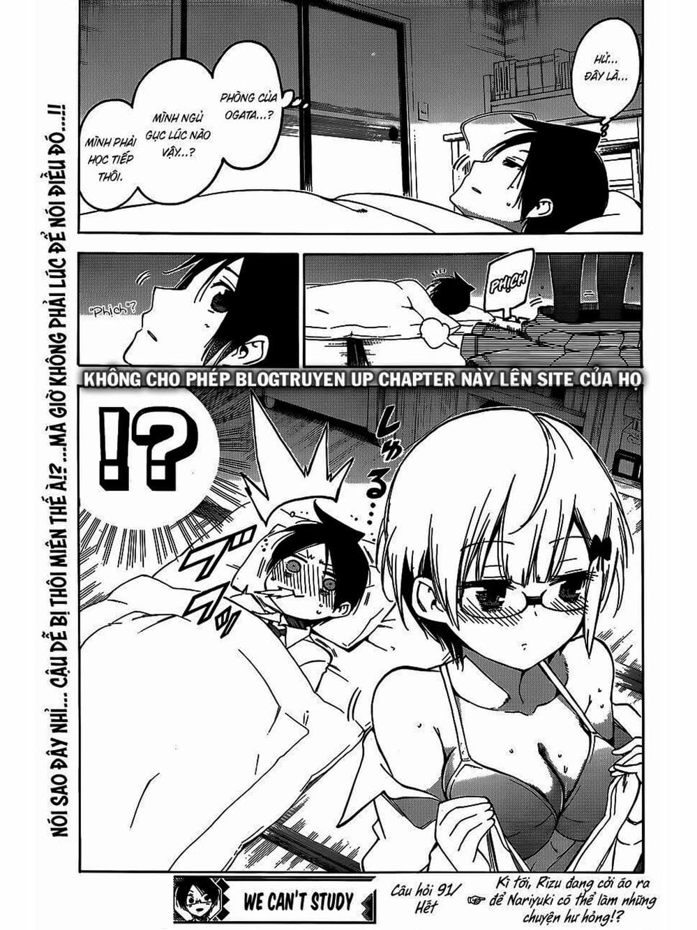 Truyện Tranh Chúng Mình Không Học Nổi - We Can’t Study trang 4