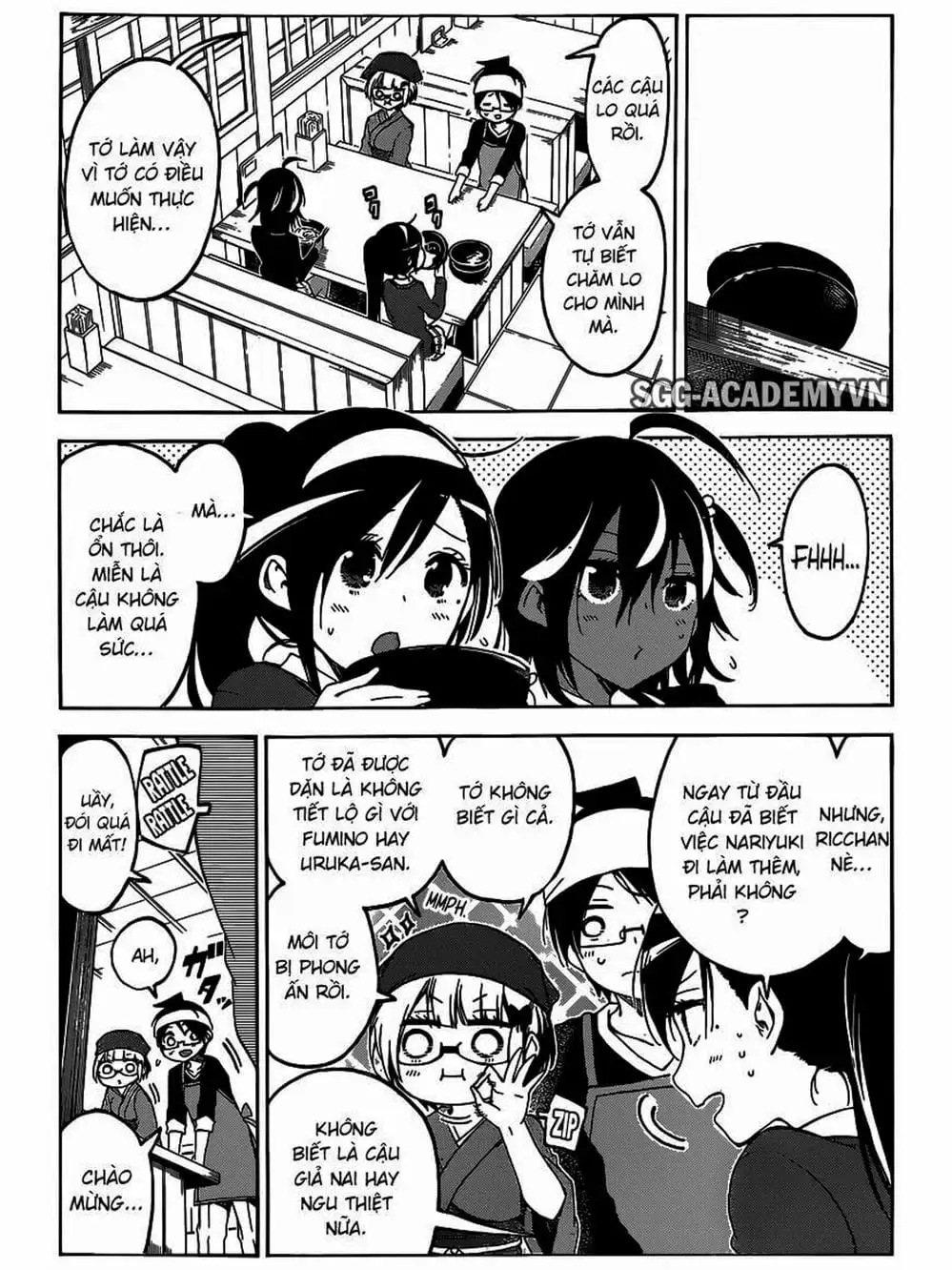 Truyện Tranh Chúng Mình Không Học Nổi - We Can’t Study trang 4