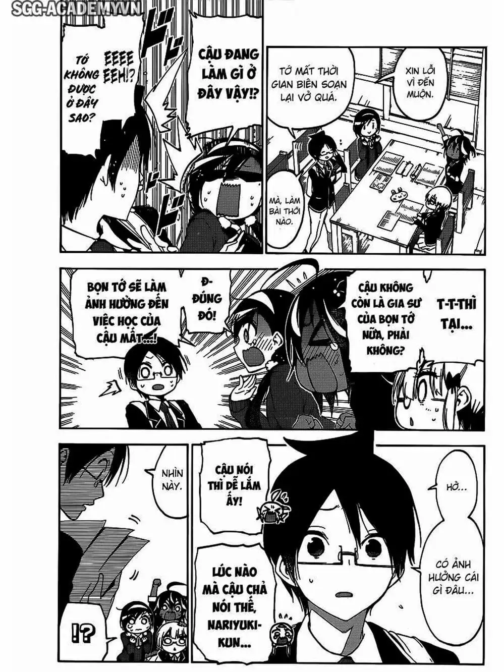 Truyện Tranh Chúng Mình Không Học Nổi - We Can’t Study trang 4