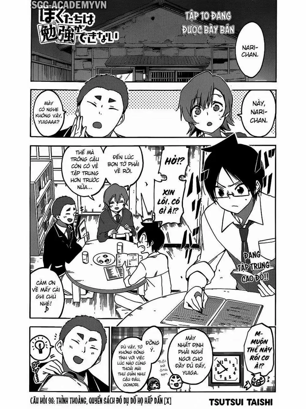 Truyện Tranh Chúng Mình Không Học Nổi - We Can’t Study trang 4