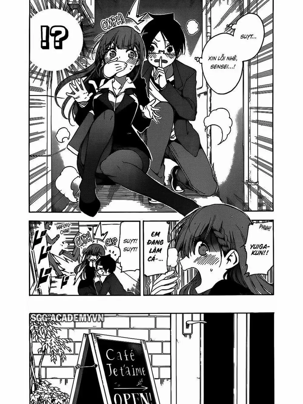 Truyện Tranh Chúng Mình Không Học Nổi - We Can’t Study trang 4