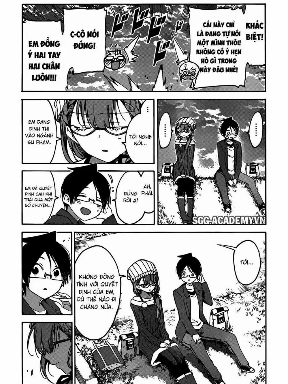 Truyện Tranh Chúng Mình Không Học Nổi - We Can’t Study trang 4