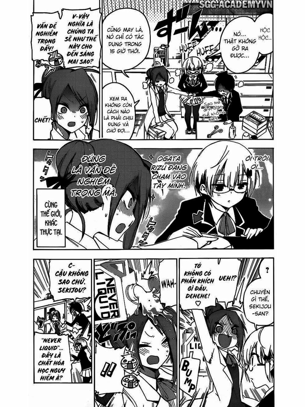 Truyện Tranh Chúng Mình Không Học Nổi - We Can’t Study trang 4