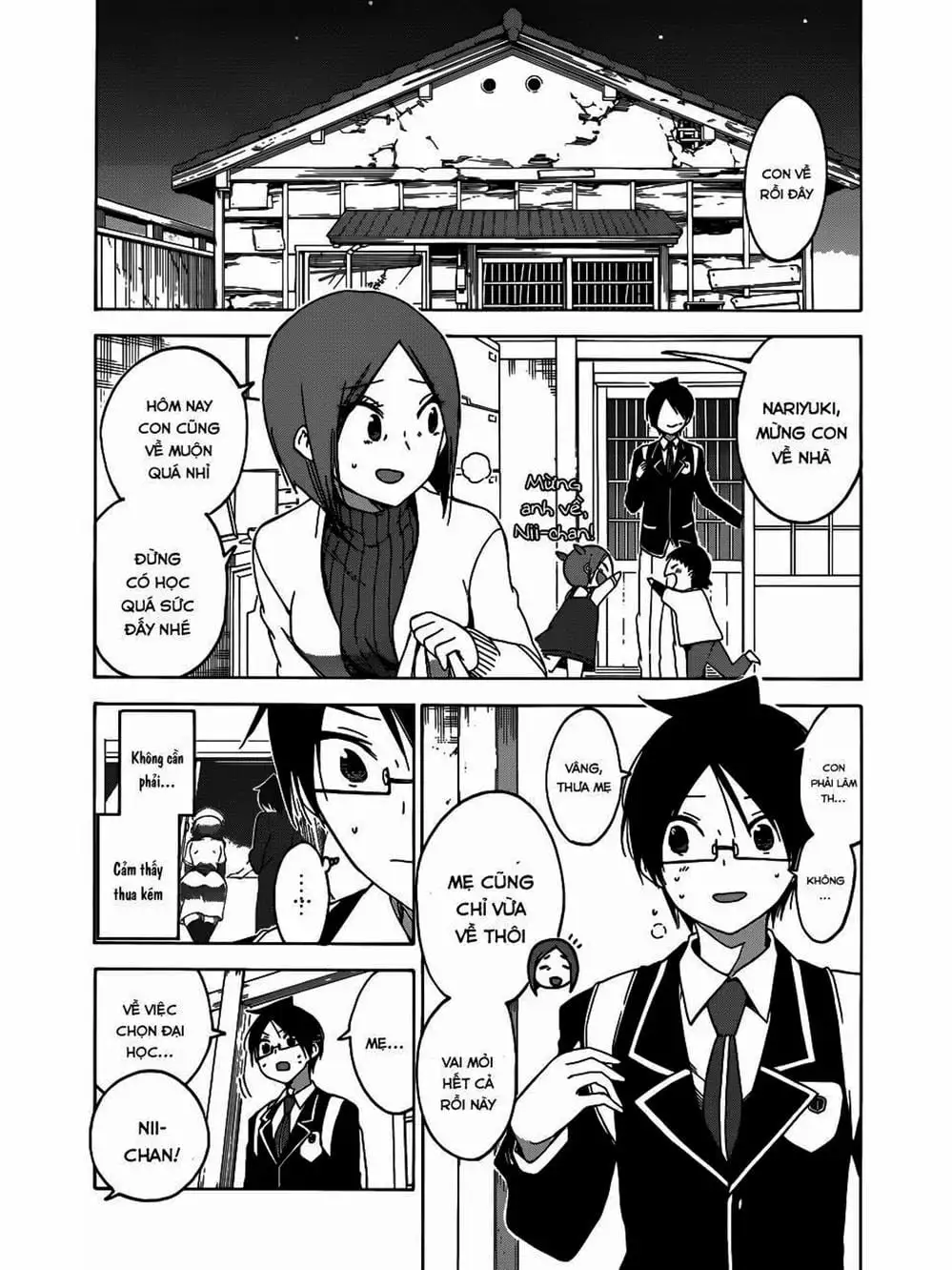 Truyện Tranh Chúng Mình Không Học Nổi - We Can’t Study trang 4