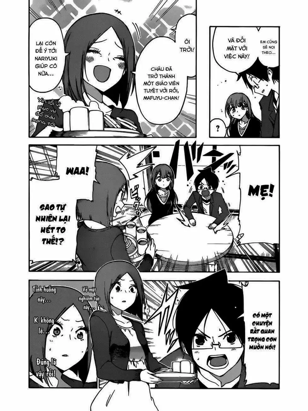 Truyện Tranh Chúng Mình Không Học Nổi - We Can’t Study trang 4