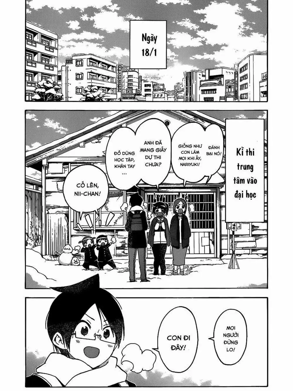 Truyện Tranh Chúng Mình Không Học Nổi - We Can’t Study trang 4