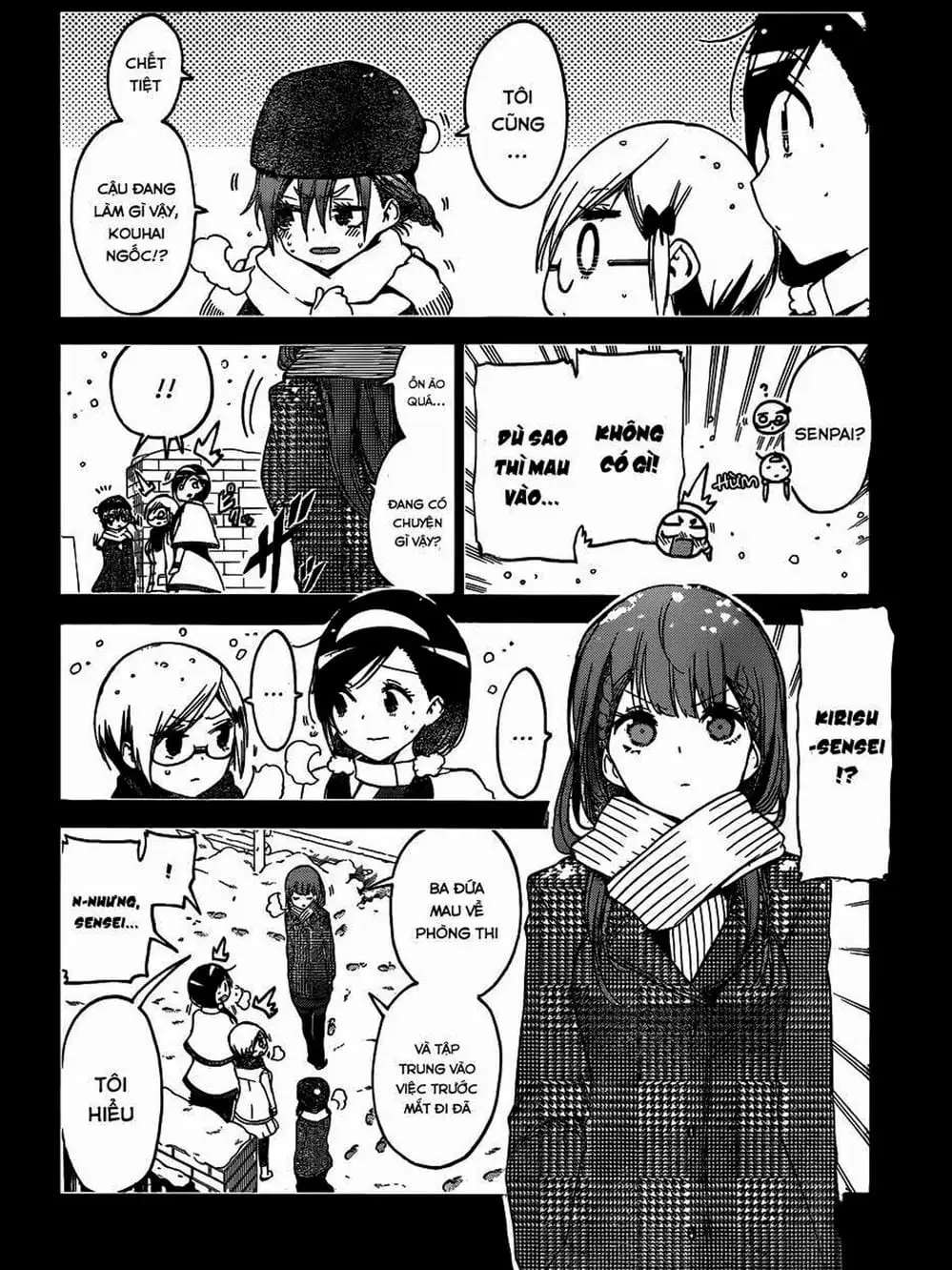 Truyện Tranh Chúng Mình Không Học Nổi - We Can’t Study trang 4