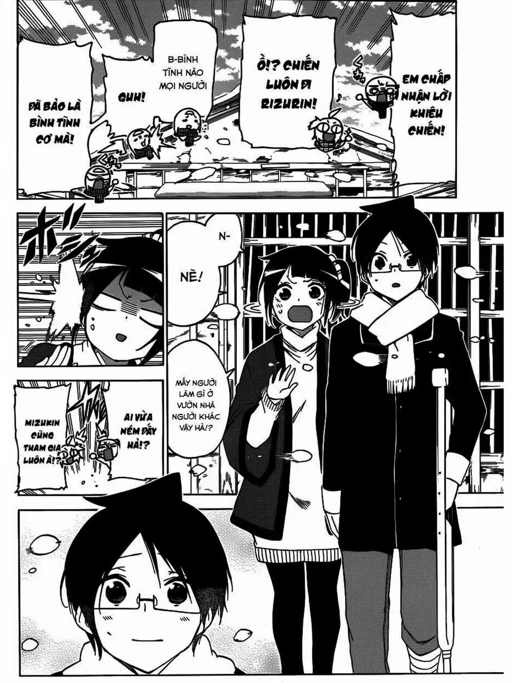 Truyện Tranh Chúng Mình Không Học Nổi - We Can’t Study trang 4