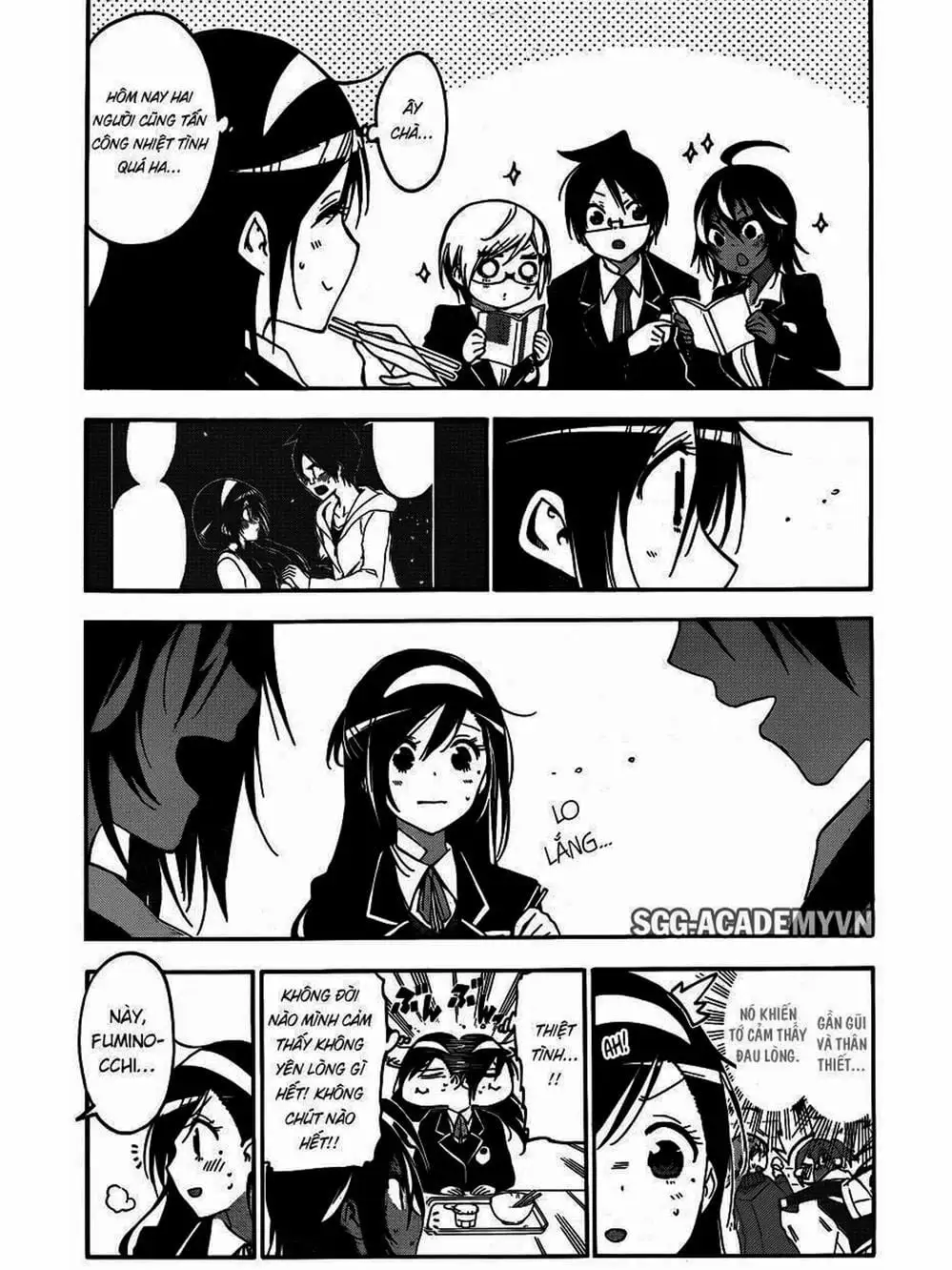 Truyện Tranh Chúng Mình Không Học Nổi - We Can’t Study trang 4