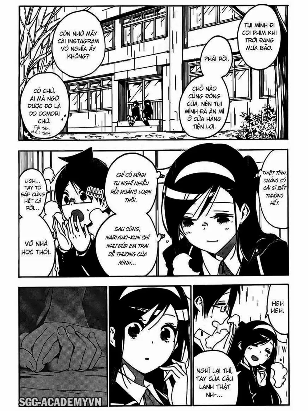 Truyện Tranh Chúng Mình Không Học Nổi - We Can’t Study trang 4