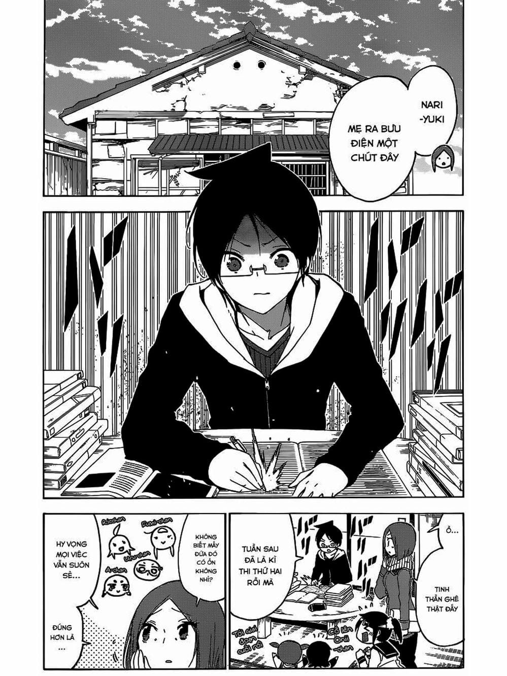 Truyện Tranh Chúng Mình Không Học Nổi - We Can’t Study trang 4