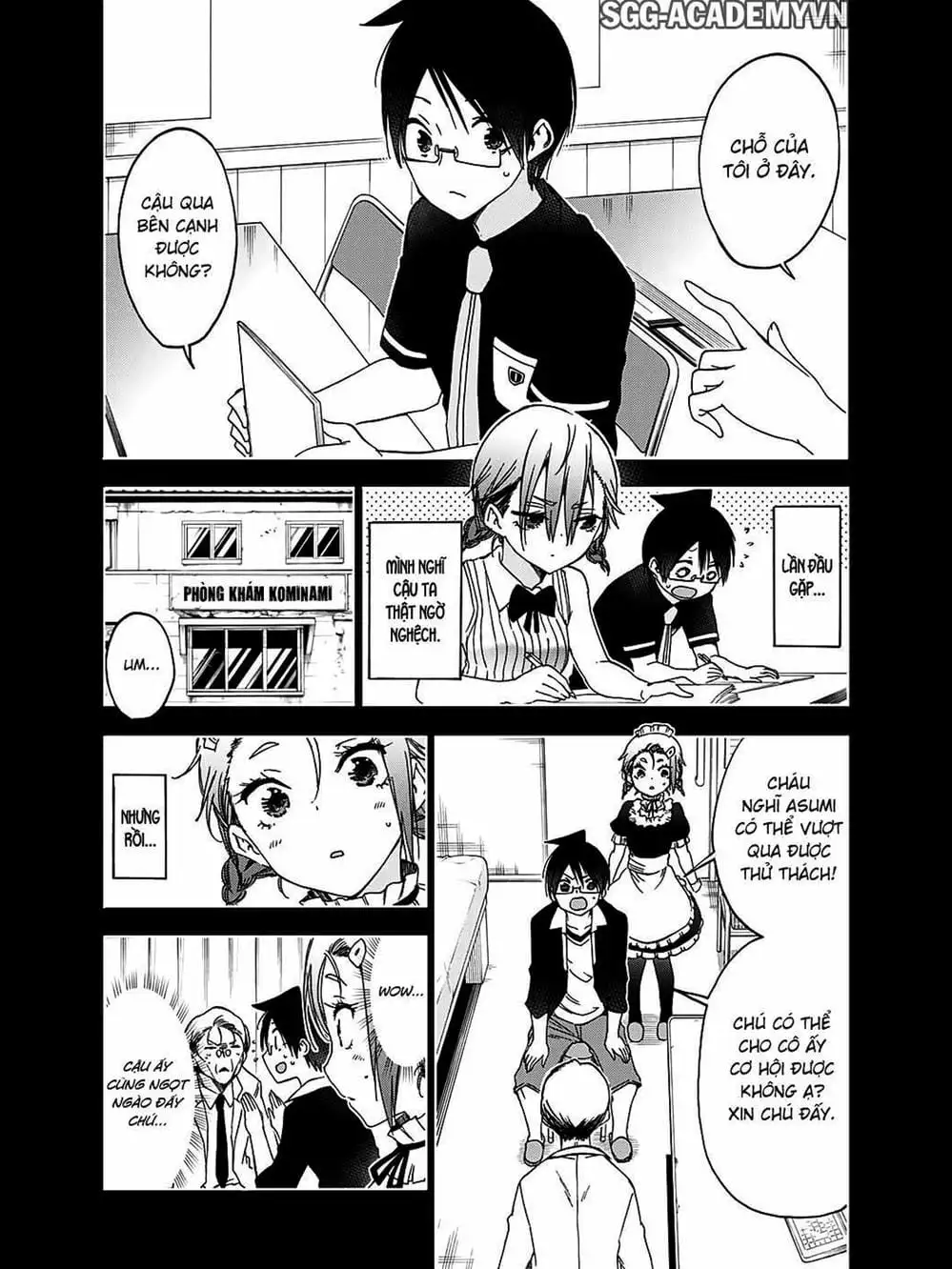 Truyện Tranh Chúng Mình Không Học Nổi - We Can’t Study trang 4