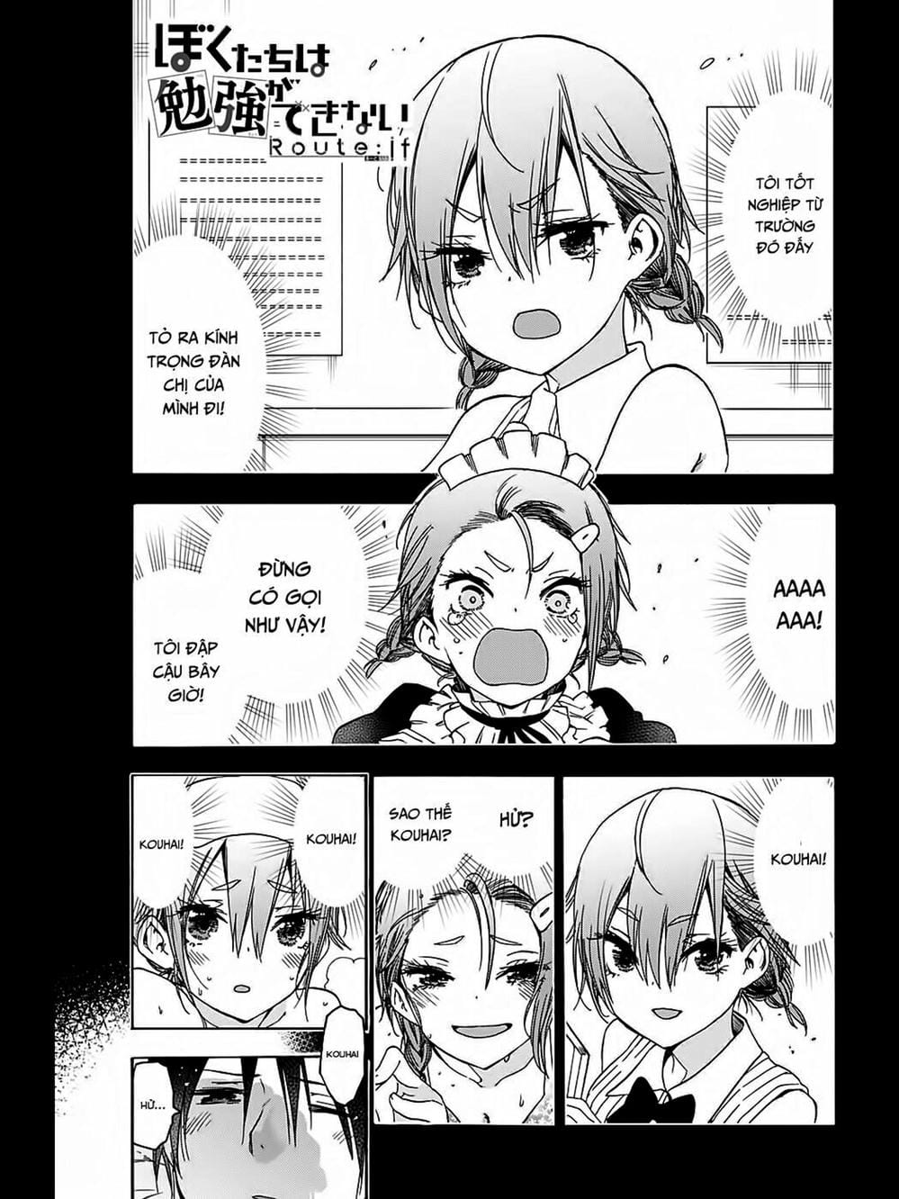 Truyện Tranh Chúng Mình Không Học Nổi - We Can’t Study trang 4