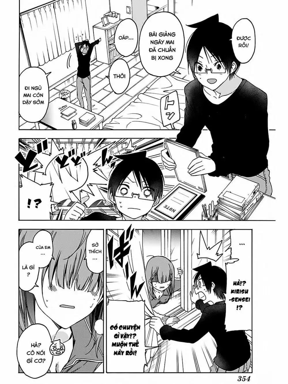 Truyện Tranh Chúng Mình Không Học Nổi - We Can’t Study trang 4